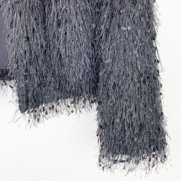 Forever21 Girls Eyelash Shag Open-Front Jacket 13/14 - Picture 3 of 10